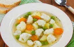 Суп из цветной капусты с курицей: рецепт Вкусный суп из цветной капусты для ребенка