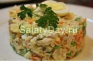 Salata Olivier s lososom: originalni gurmanski recepti Ukusan losos Olivier s avokadom