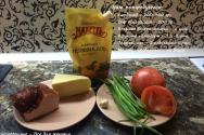 Karbonatlı salata tarifi – Karbonatlı, sosisli, peynirli, yumurtalı ve basturma baharatlı hafif yılbaşı salatası – tarif