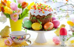 Tortë e shijshme e thjeshtë e Pashkëve