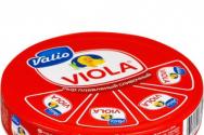 Calorie content Processed cheese Viola