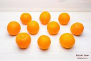 Mandarinjuice: ett recept hemma med ett foto