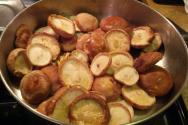 Kako kuhati gobe šitake - recepti in kalorije za kuhane gobe. Kako kuhati zamrznjene gobe šitake